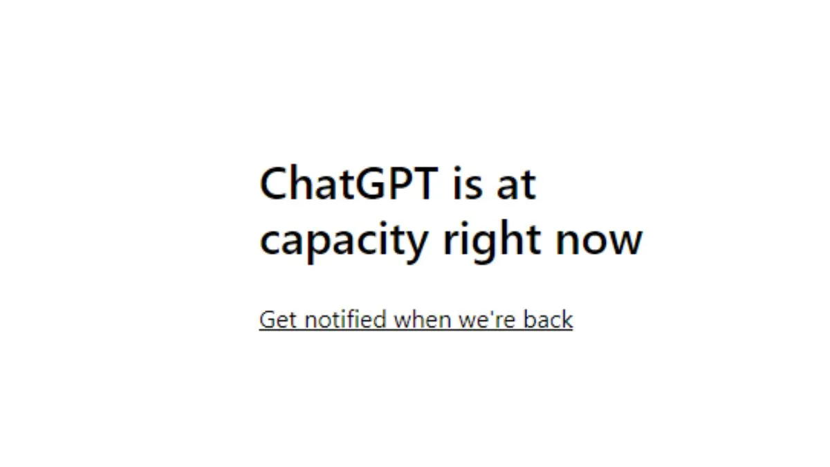 Chat GPT nem lehet regisztrálni
